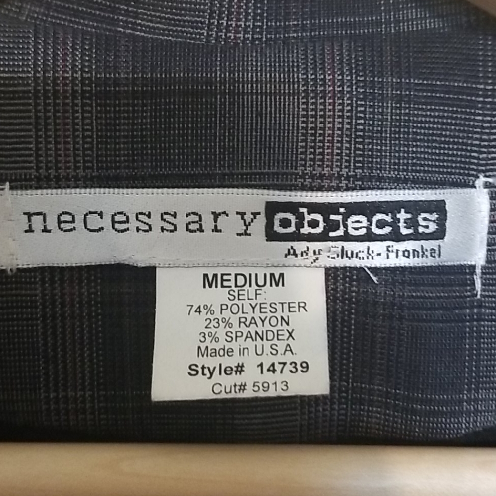 Checked Blazer (Necessary Objects) Plaid - image 4